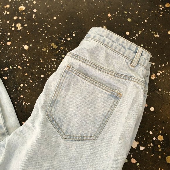 By Dyln Nakita Jeans Light Blue Denim Straight Leg S NWOT $129 - Picture 10 of 10